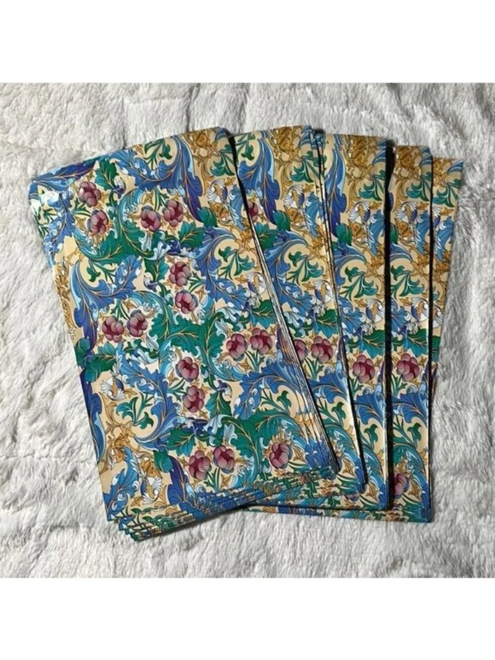 6” x 9” Poly Mailers Floral Paisley print poly mailers- 40 self sealing mailers